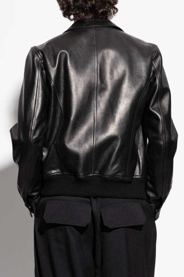 Black Leather jacket Tom Ford - Vitkac Canada